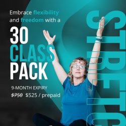 SALE! 30-Class Pack (9month expiry)