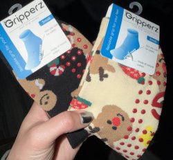 Holiday Grip Socks