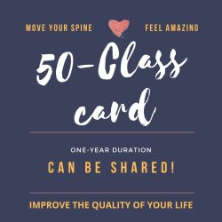 50 Class Card