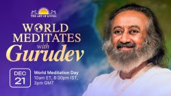 World Meditation Day with Gurudev