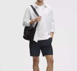 lululemon 36" x 7" ABC Short true navy