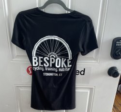 Retro logo women's fit BESPOKE tee