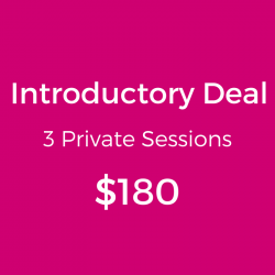 3 Introductory Pilates Privates