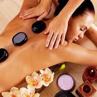 60 min Hot Stone Couples Massage