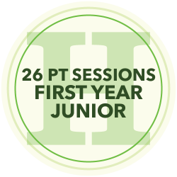24 Personal Training Sessions (First Year Junior)