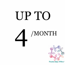 UP to 4 classes/month *autorenews*