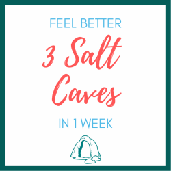 Feel better! 3 Salt Cave sessions in 1 week