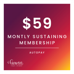 Monthly Sustaining Membership (Autopay)