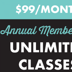 PROMO $99 Monthly Autopay (unlimited classes)
