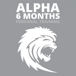 Alpha Personal Training 6 mo. (1x/wk- 4 Sessions)