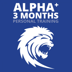 Alpha Plus Personal Training 3 mo. (2x/wk- 24 Sessions)