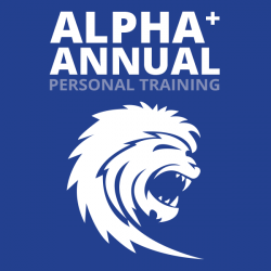 Alpha Plus Personal Training Annual (2x/wk- 96 Sessions)