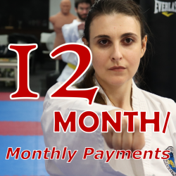 TKD Adults - 12 Month Payment Terms