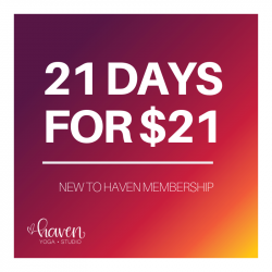 New to Haven Membership (21 Days)