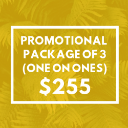 Promotional Package Of 3 One On Ones