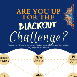 BLACKOUT Challenge Month!