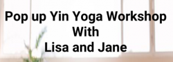 Pop Up Yin Yoga Workshop