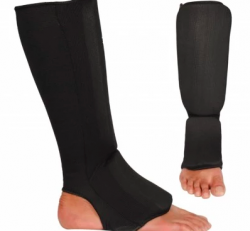 STRIKING  - COTTON SHIN PROTECTION  - BLACK