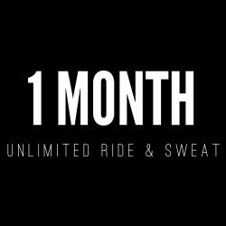1 MONTH UNLIMITED RIDE/SWEAT PASS (no contract)