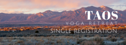 Taos Yoga Retreat - Single Registration