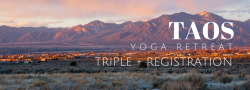 Taos Yoga Retreat - Triple + Registration