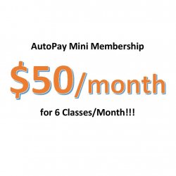 Autopay Mini Membership - Charge on 1st
