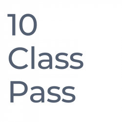 10 Class Pass - valid 4 months