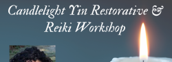 February Candlelight Yin Restorative Yoga w/ Reiki