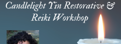March Candlelight Yin Restorative Yoga w/ Reiki