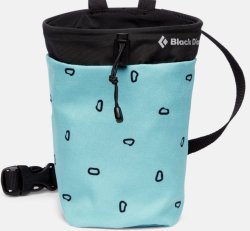 BD gym chalk bag: carabiner print