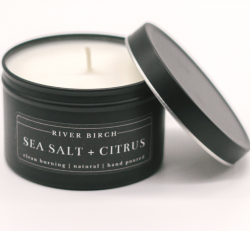 Sea Salt + Citrus Soy Candle