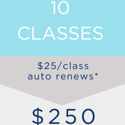 10 Classes - Auto Renew