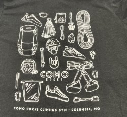 CoMo Rocks Illustrated Art Shirt