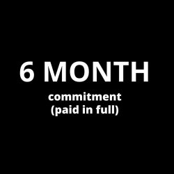 Evolution Membership 6 month paid in full commitment