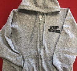 Hoodie - Gray Zip