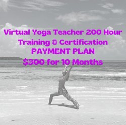 Payment Plan for 200 Hour Teacher Training