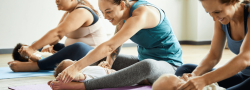 JA25 Mum and Baby Pilates Wed 10am at Hillsborough Village Centre