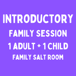 Introductory Family Salt Room - 1 Adult + 1 Child