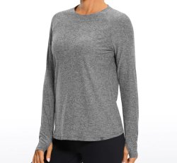 CRZ Heather Soft Long Sleeve Shirt w/ thumbholes RZ37
