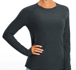 CRZ Heather Soft Long Sleeve Shirt w/ thumbholes RZ37