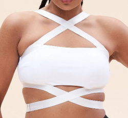 Renee Top Crossover White (Lunalae)