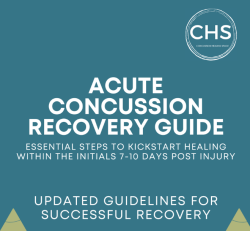Acute Concussion Recovery Guide: E-Book
