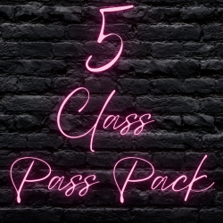 5 Class Pass Pack