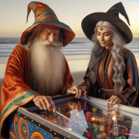 Wizard -- All You Can Eat Pinball + Bring A Pal 12 month deal