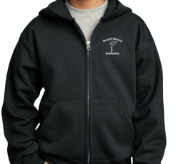 Youth Logo Zip-Up Hoodie