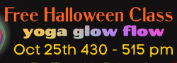 Halloween Yoga Glow Free Class