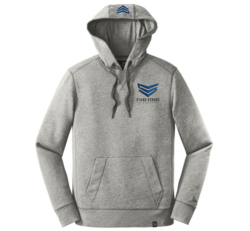New Era Light Graphite Hoodie - Embroidered Logo