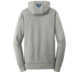 New Era Light Graphite Hoodie - Embroidered Logo