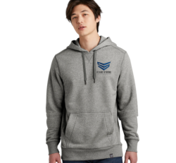 New Era Light Graphite Hoodie - Embroidered Logo