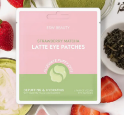 Strawberry Matcha Latte Depuffing & Hydrating Eye Patches